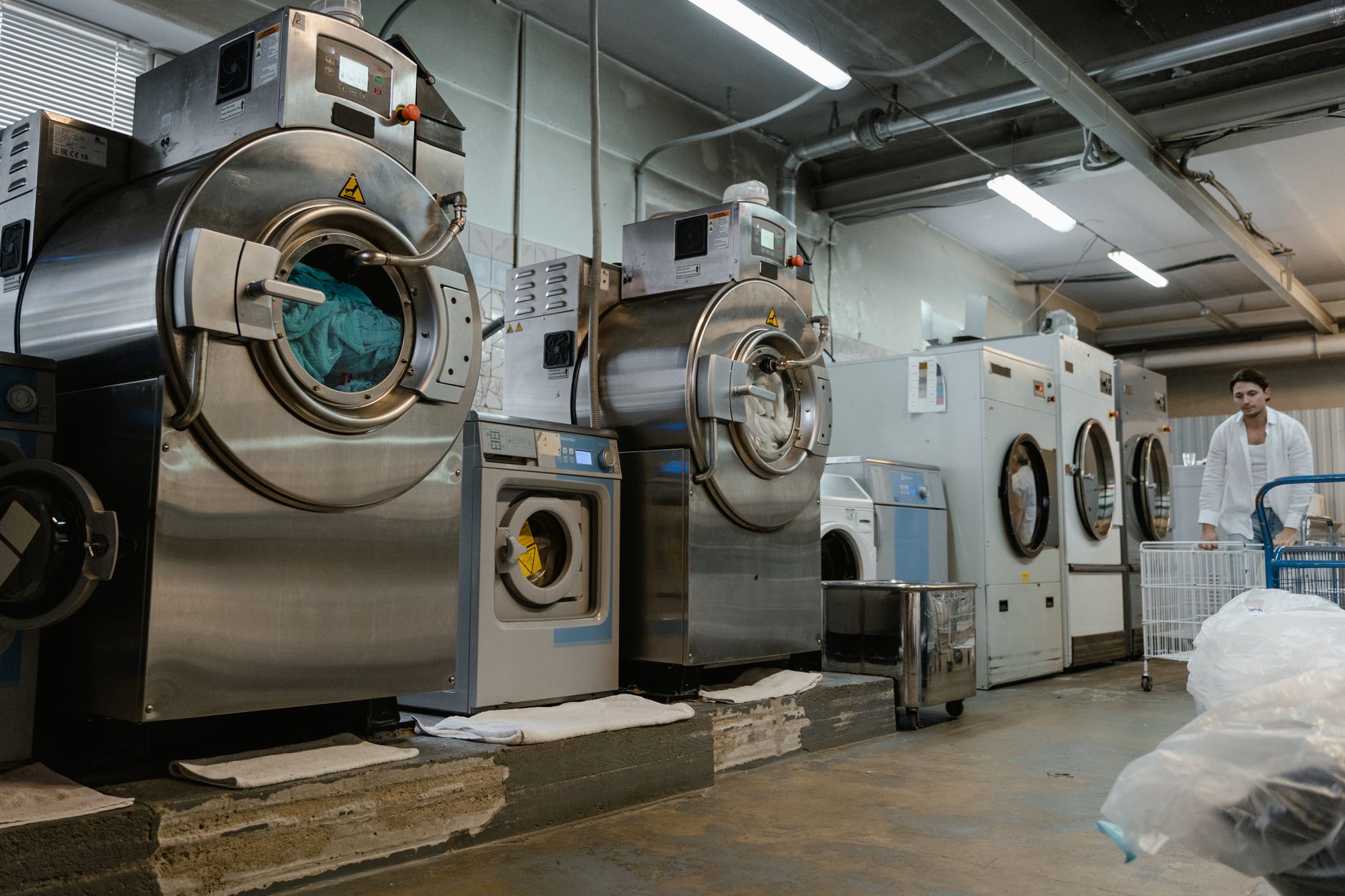Blanchisserie industrielle à Montreuil